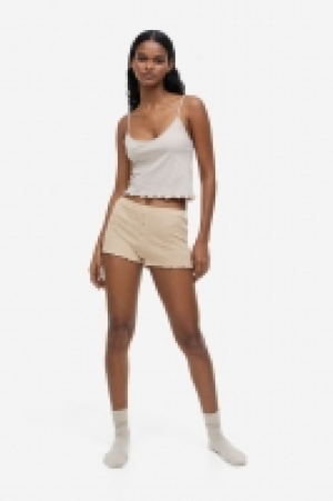 HM  2er-Pack Schlafshorts in Pointellestrick