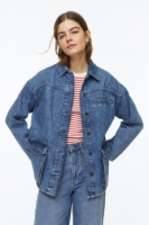 Denim-Shacket