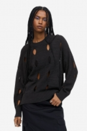 HM  Pullover in Ajourstrick