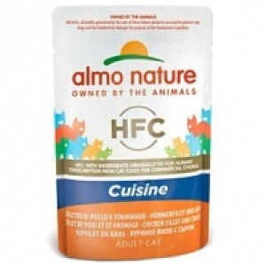 Qualipet  Almo Nature HFC Jelly Hühnerfilet & Käse 24x55g