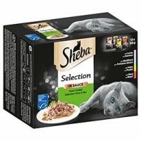 Qualipet  Sheba Selection in Sauce Multipack Feine Vielfalt 4x12x85g