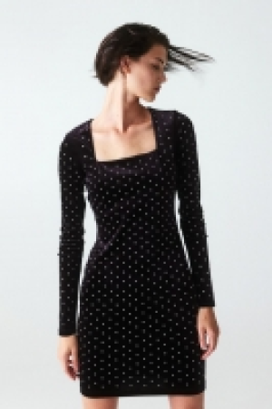 Bodycon-Kleid mit eckigem Ausschnitt CHF 7.95