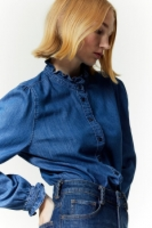 Denimbluse mit Volants CHF 26.95