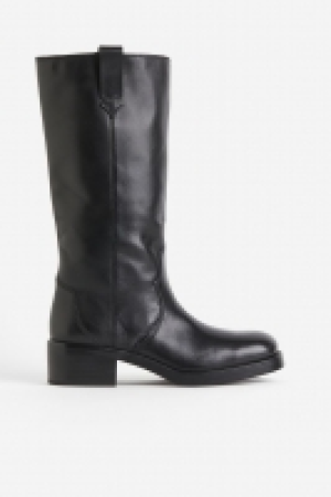 Kniehohe Stiefel aus Leder CHF 68.95
