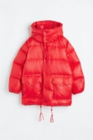 Daunenjacke mit Kapuze