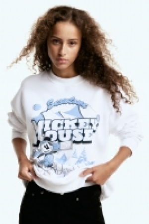 Oversized Sweatshirt mit Print CHF 33.95