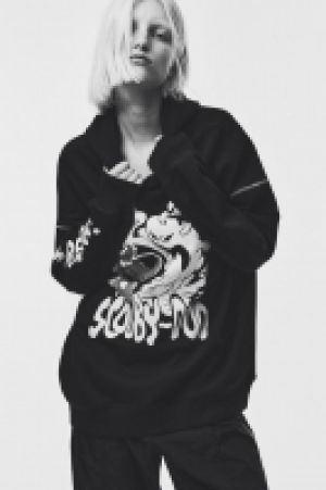 Oversized Hoodie mit Print CHF 19.95