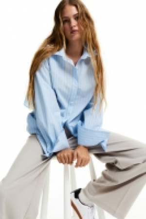 Rückenfreie Popelinebluse CHF 29.95