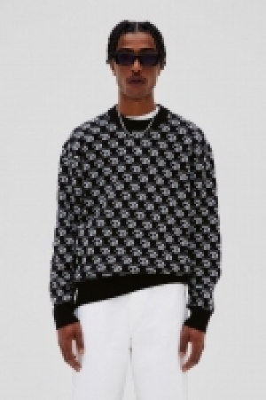 Jacquardpullover Loose Fit