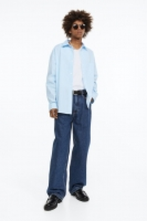 Popelinehemd in Oversized Fit CHF 9.95