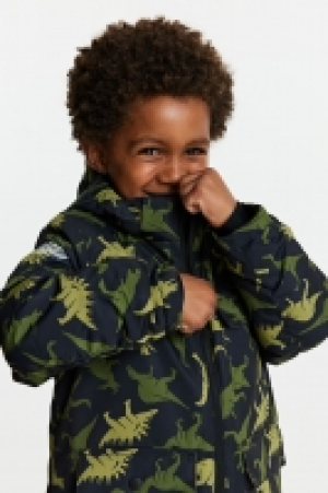 Wattierte Jacke mit Mitwachsfunktion