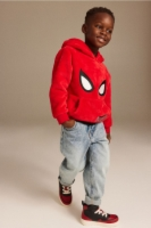 HM  Bedruckter Hoodie aus Teddyfleece