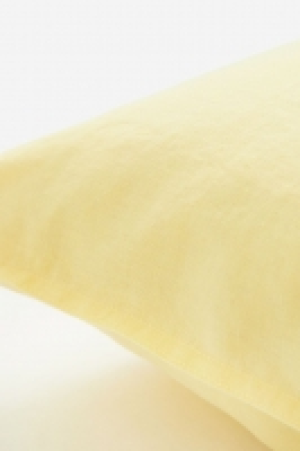 Kopfkissenbezug aus gewaschenem Leinenmix CHF 13.95