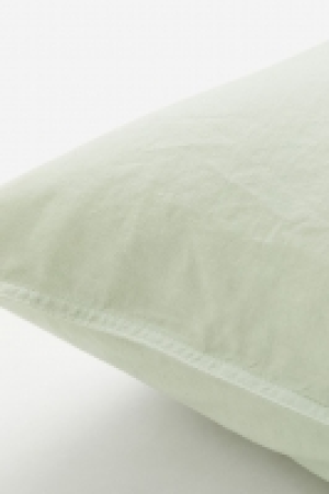 Kopfkissenbezug aus gewaschenem Leinenmix CHF 7.95
