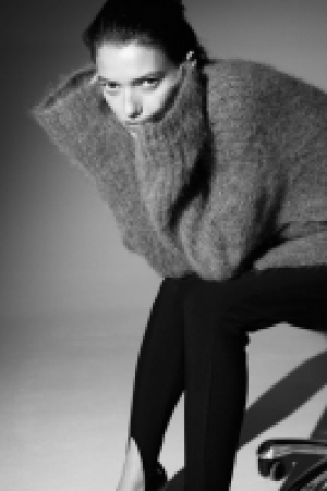 HM  Turtleneck-Pullover aus Mohairmix
