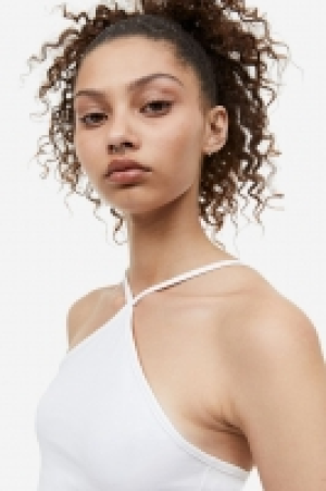 Cropped Top aus Baumwolle
