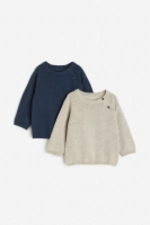 HM  2er-Pack Feinstrickpullover