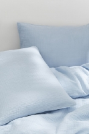 HM  Musselin-Bettwäsche für Doppelbett