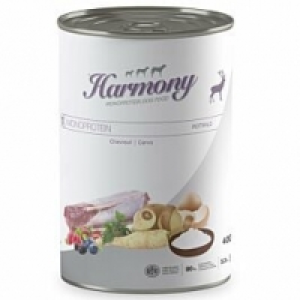 Qualipet  Harmony Dog Monoprotein Rotwild Nassfutter Dose