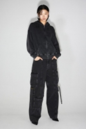 Oversized Hoodiejacke mit Zipper CHF 12.95