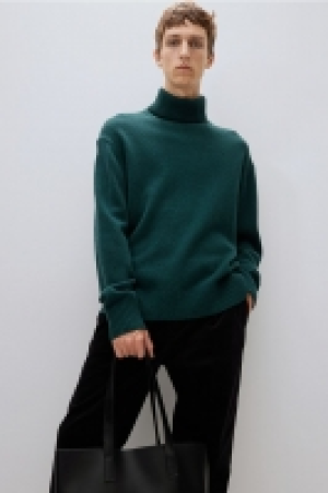 Wollpullover mit Rollkragen Loose Fit CHF 29.95