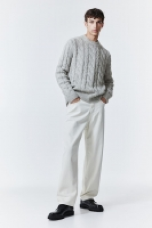 Zopfpullover aus Wollmix in Regular Fit CHF 67.95