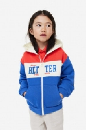 Bedruckte Hoodiejacke