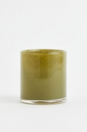 Kleiner Teelichthalter aus Glas