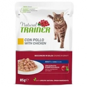 Qualipet  Trainer Katzenfutter Adult Beutel in Sauce 85g Beutel