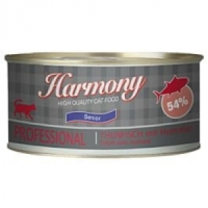 Qualipet  Harmony Cat Professional Nassfutter Senior Thunfisch & Hummer