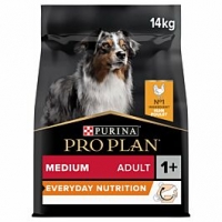 Qualipet  Pro Plan Dog Medium Adult OPTI HEALTH Huhn