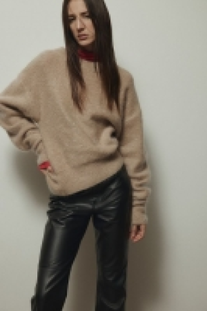 Oversize-Pullover aus Mohairmix