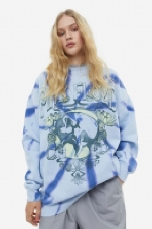 HM  Oversized Sweatshirt mit Print