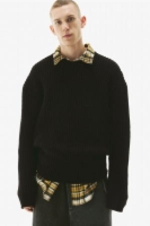 Gerippter Pullover in Loose Fit CHF 47.95