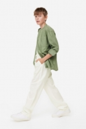 Hose aus Leinenmix in Loose Fit CHF 9.95
