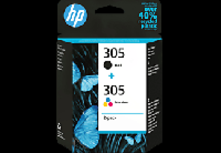 MediaMarkt Hp HP 305 (2-Pack) - Tintenpatrone (Schwarz/Cyan/Magenta/Gelb)