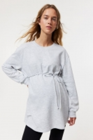HM  MAMA Sweatshirt mit Bindegürtel