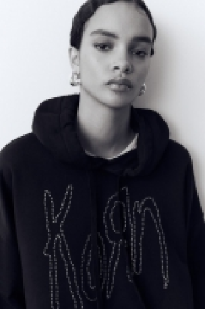 Oversized Hoodie mit Motivprint CHF 22.95