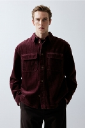 Cord-Shacket in Relaxed Fit CHF 22.95