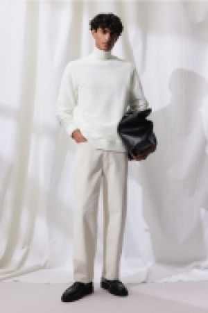 HM  Geripptes Sweatshirt Regular Fit
