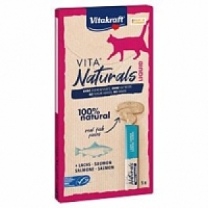 Qualipet  Vitakraft Naturals Cat Liquid Snack 5x15g