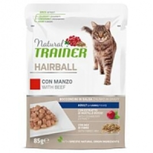 Qualipet  Trainer Natural Nassfutter Hairball Adult im Beutel