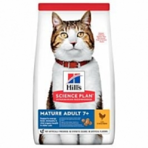 Qualipet  Hills Katze Science Plan Mature Adult 7+ Trockenfutter Huhn