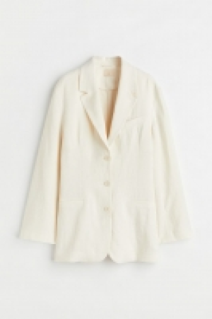 Blazer aus Leinenmischung