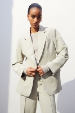 HM  Oversized Blazer aus Seidenmix