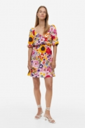 MAMA Stillkleid mit Puffärmeln