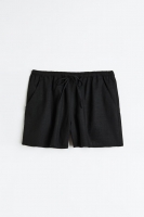HM  Pull-on-Shorts aus Leinenmix