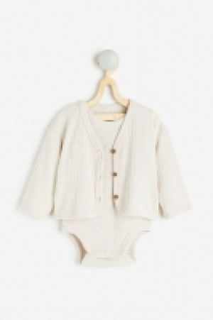 HM  2-teiliges Set mit Cardigan und Body