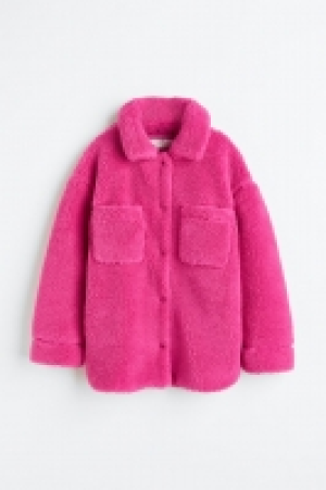 Teddyjacke mit Kragen