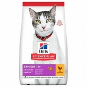 Qualipet  Hills Katze Science Plan Senior 11+ Trockenfutter Huhn